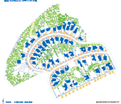 図4-15　住宅参考プランヒアリングにより完成した配置図 (齊木研究室作成)