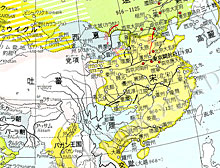 図2　宋・西夏時代の中国文化圏