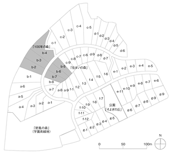 図16 -6住宅地位置図