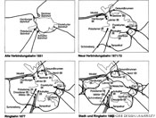 図3　ベルリン鉄道網発展の歴史