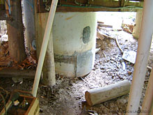 (14)コンポスト・トイレのコンクリート製タンク