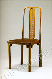 写真12　ヨーゼフ・ホフマン『サナトリウム・プルカースドルフの椅子』　1904