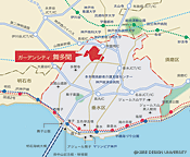 図0-1-2 「ガーデンシティ舞多聞」位置図