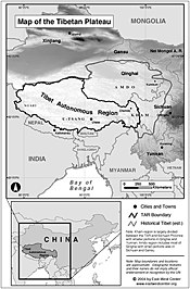 fig. 1 Location of Qinghai Province