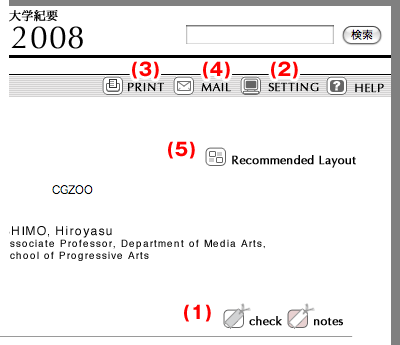 このWEBサイトの基本的な使い方