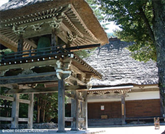 図3-7　明善寺、歴史的には新しい寺