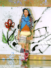 写真1　ファッションショー(2005)