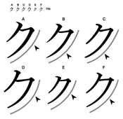 図17　現行デジタル明朝体フォントの比較