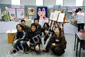 写真33　参加学生と小野裕子助手