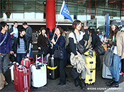 写真18　北京空港到着