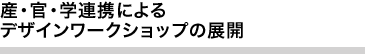 産・官・学連携によるデザインワークショップの展開