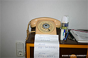 図6　認知症者の部屋の電話機