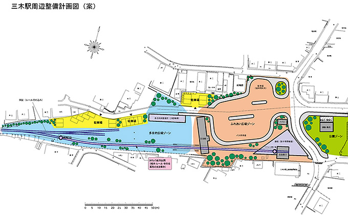 図10　三木駅周辺整備計画図(案)