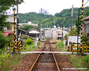 写真1　三木駅構内を西端から見る/H20年5月31日撮影