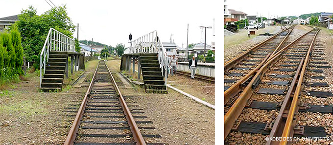 写真8　三木駅構内の軌道