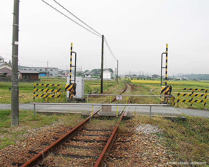 写真12　西這田～別所間の軌道現況写真